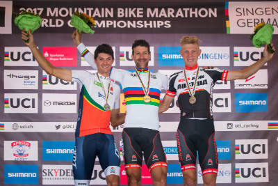 1.Alban Lakata, 2.Tiago Ferriera, 3.Daniel Geismayer