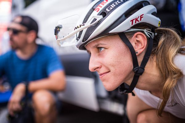 Karla Štěpánová před startem