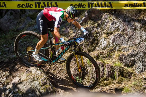 Vítězka Pražských schodů 2017 Corine Gantenbein dojela pátá!