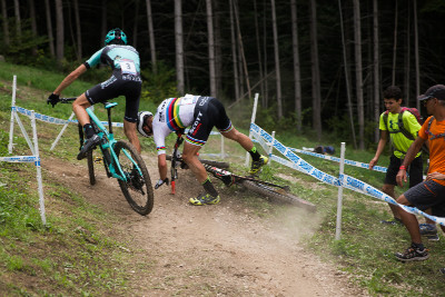 Málo vídaný okamžik: Chybující Schurter
