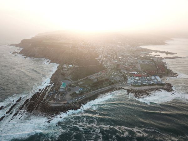 Odtud Cape Pioneer 2017 startoval - Mossel Bay