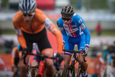 Junior Tomáš Kopecký bojuje o zlato