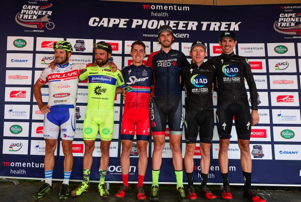 První etapu dokončil Mára s Jirkou na třetím místě