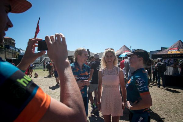 Podívvat se přišla i Jolanda Neff, která měla původně startovat s Majou