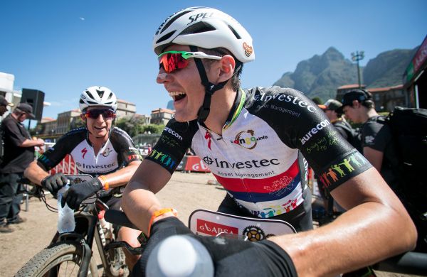 Radost v týmu Investec Songo Specialized