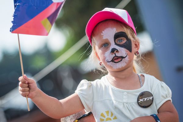 Výchova českých fanoušků začíná od ranného věku...