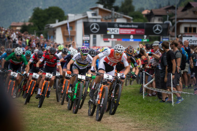 start elitního závodu mužů