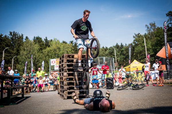 Horská kola Stupno 2018 - Vašek Kolář bavil diváky