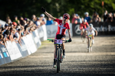 Annika Langvad znovu vyhrává krátký závod