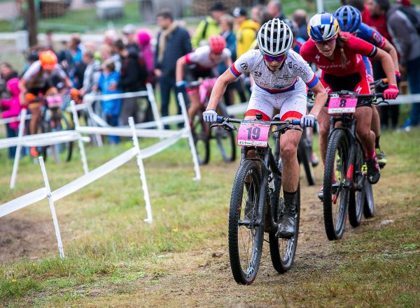 Jíťa si to celý závod rozdávala s Američankami