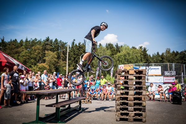 Horská kola Stupno 2018 - Vašek Kolář bavil diváky