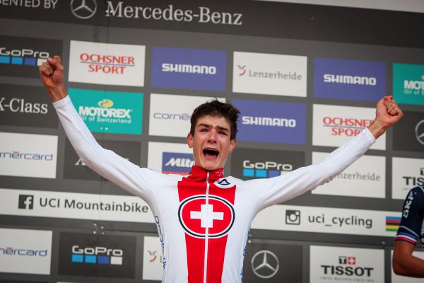 Radost a dojetí mistra světa juniorů Balmera