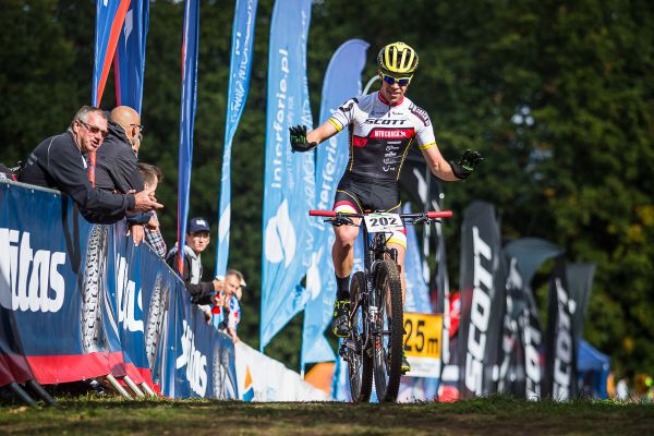 Lukas Maleszewski druhý junior v cíli