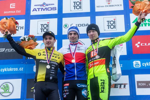 1.Michael Boroš, 2.Tomáš Paprstka, 3.Jan Nesvadba