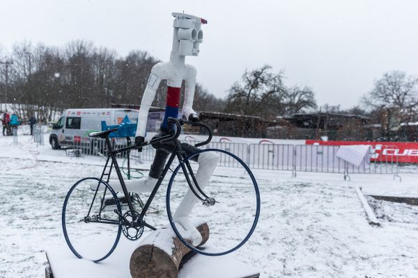 Mistrovství ČR v cyklokrosu 2019 - trénink