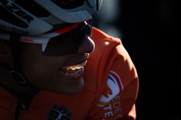 Ceylin del Carmen Alvarado měla na startu dobrou náladu