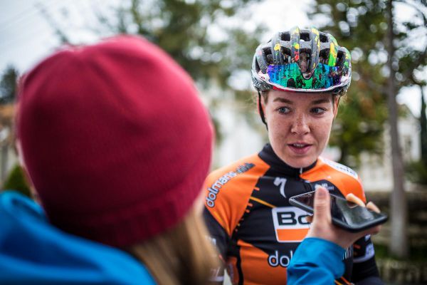 Afxentia 2019 - 2. den - olympijská vítězka a mistryně světa na silnici je na biku raritou....