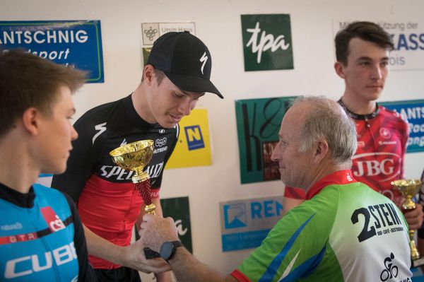 Langenlois 2019 - Jan Zatloukal přebírá cenu za 2. místo