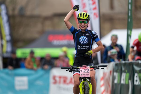 Alexandra Podgorska vyhrává závod žen