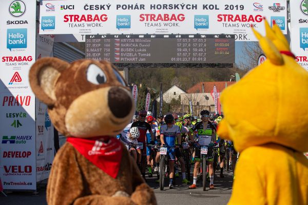 Start závodu juniorů