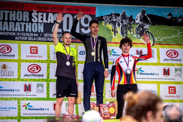 AŠM 2019 - nejrychlejší trojice na krátké trase