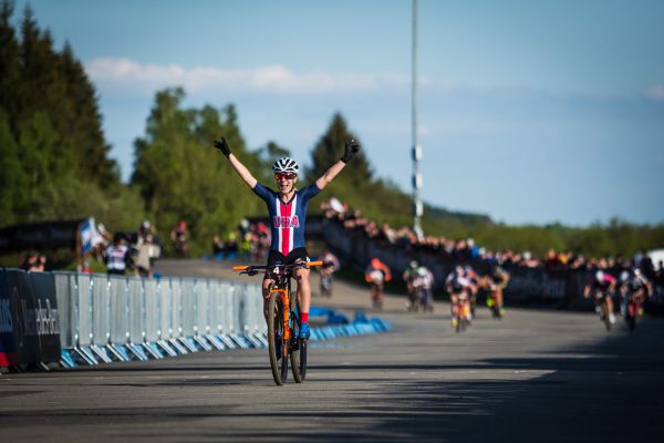 SP XCO #2- NMNM 2019 - Chloe Woodruff a její radost