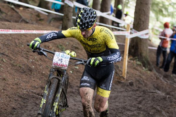 ČP XCO #3 2019 - Pec p.S. - cyklokrosové podmínky seděly Tomáši Paprstkovi