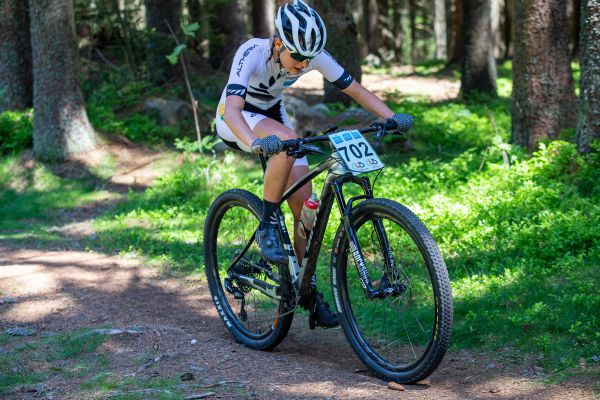 Vítězná juniorka Novozélanďanka Maxwell