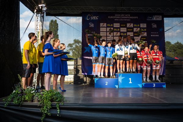Mistrovství Evropy XCO - Brno 2019 - štafety