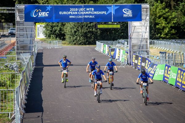 ME MTB Brno 2019 - italská štafeta? dost možná