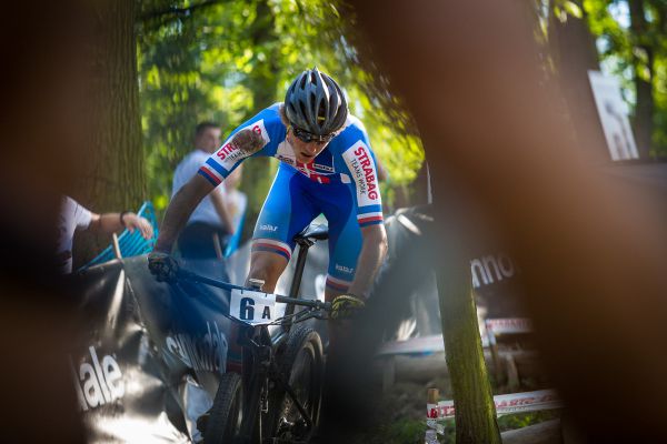 ME MTB Brno 2019 - olehaný Matěj Průdek