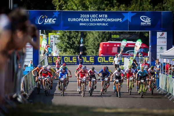 ME MTB Brno 2019 - osmnáct národních štafet