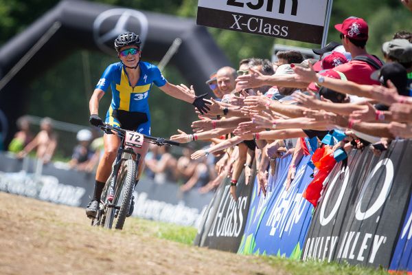 Jenny Rissveds dojíží na 3. místě