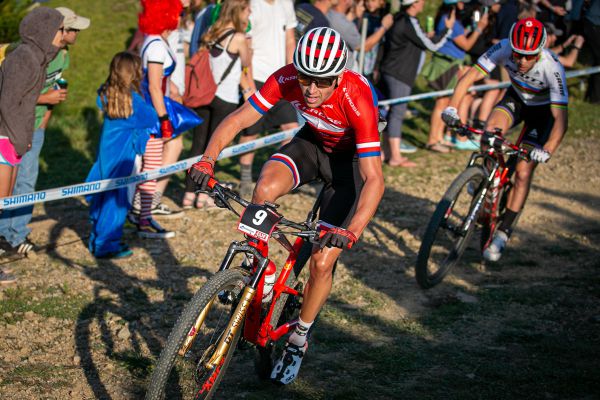 SP Snowshoe 2019 - Ondřej Cink a Nino Schurter