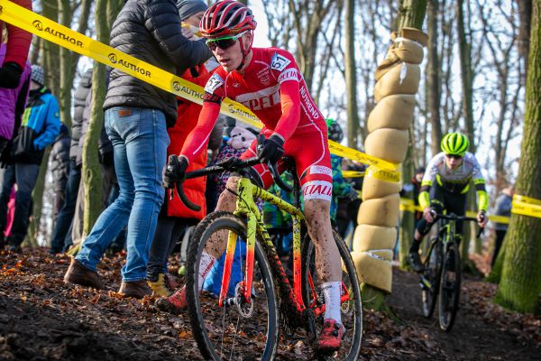 MČR CX 2020 - vložený závod juniorů a mistr ČR Jan Zatloukal