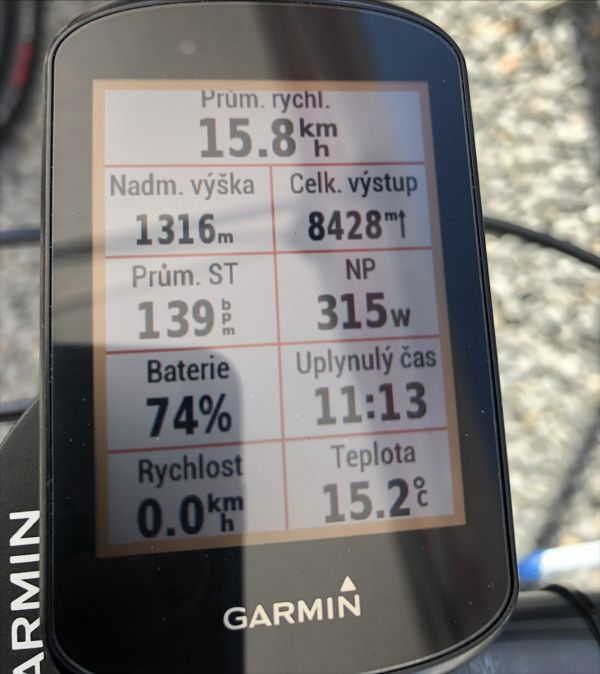 Naposledy dolů. Stačí už jen 420 metrů