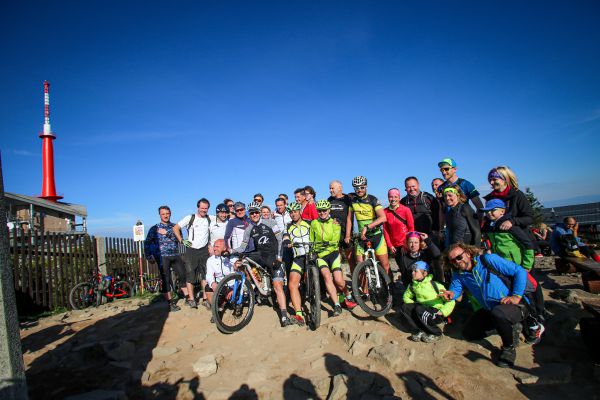 Ti, co byli zrovna na Lysé hoře, měli štěstí...