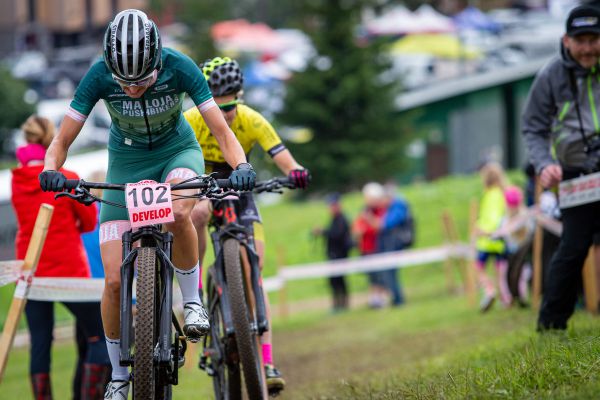 MČR XCO 2020 - Karla Štěpánová v souboji s Terezou Tvarůžkovou