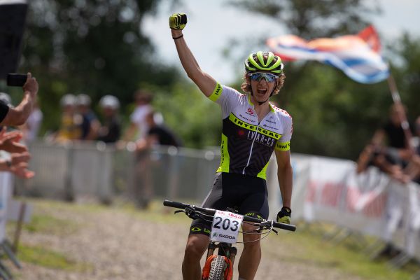 David Šulc vyhrává závod juniorů