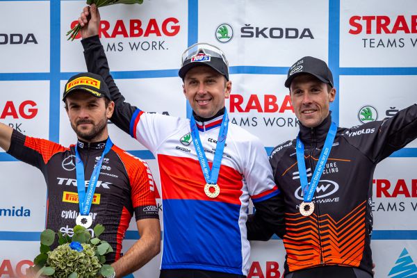 MČR XCO 2020 - 1. Cink, 2. Škarnitzl, 3. Stošek