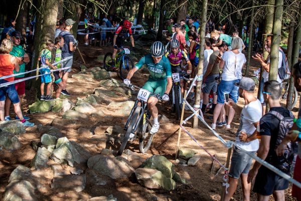 ČP XCO 2020 - Zadov - Jan Vastl, Julian Schelb a Jan Škarnitzl