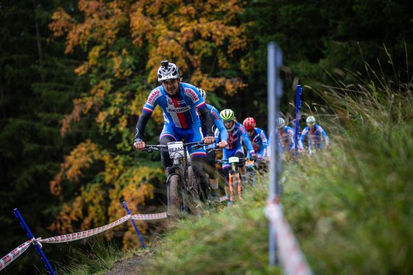 Matěj Charvát se svou skupinkou