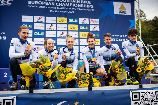 Mistrovství Evropy XCO 2020 - štafety