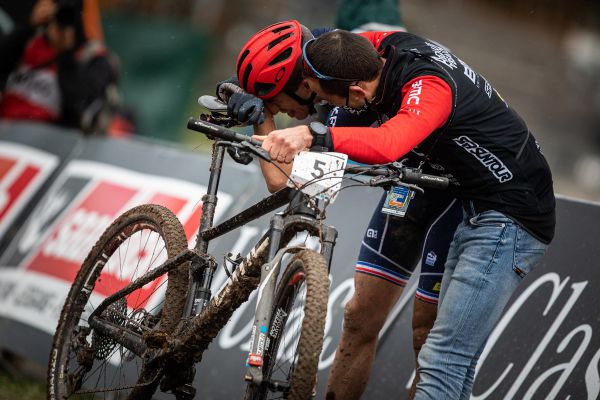 Julien Absalon měl ten den radost