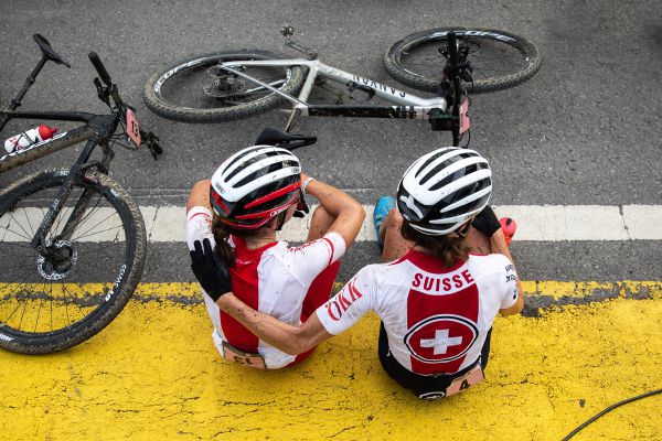 Maja Wloszczowska a Ariane Luthi