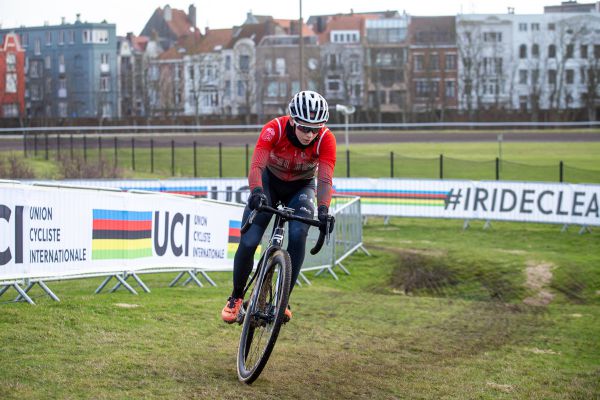 MS Oostende 2021 - trénink - jediné plus je, že je sjízdná i za mokra, pokdlad je totiž pořád hodně písečný