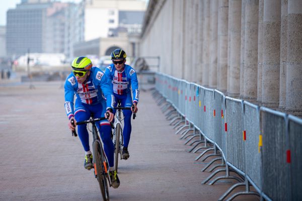 MS Oostende 2021 - trénink - Šimon s Robertem