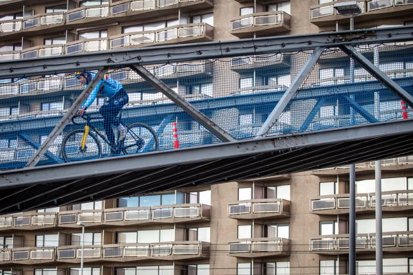 MS Oostende 2021 - trénink - Wout van Aert