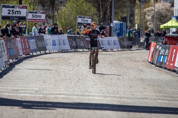 Albstadt '21 - juniors - vítěz Finn Treudler ze Švýcarska