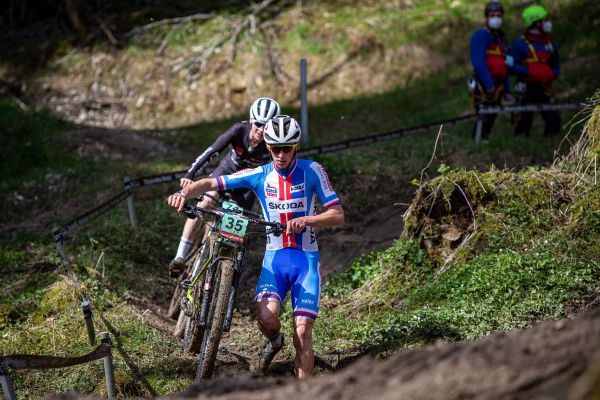 Albstadt '21 - juniors - Václav Veverka s defektem